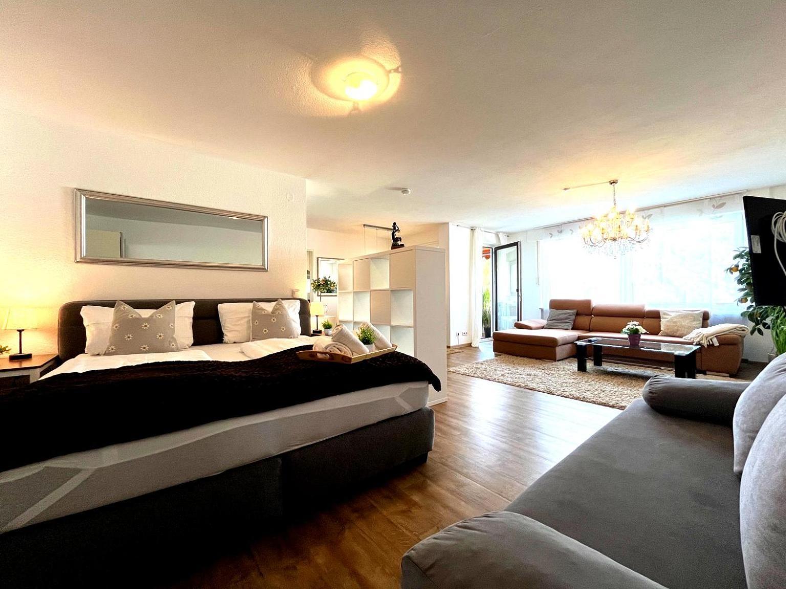 Kuschelnest 'Seebrise' Mit Parkplatz อูเบอร์ลิงเงน ภายนอก รูปภาพ
